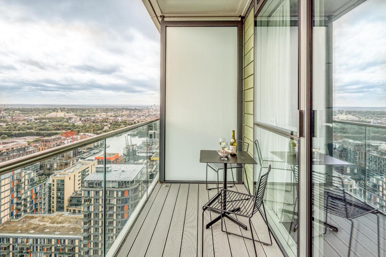 לונדון Urban Rest Canary Wharf Apartments מראה חיצוני תמונה