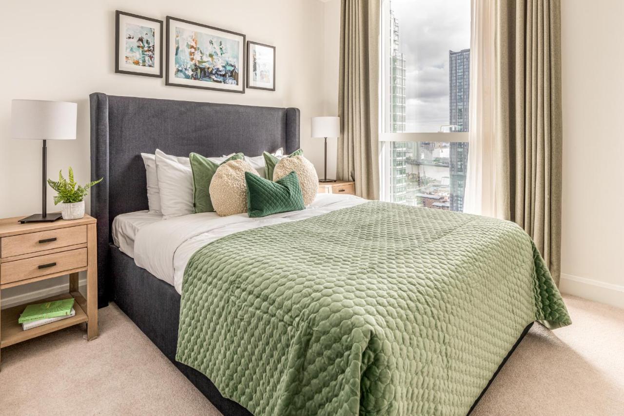 לונדון Urban Rest Canary Wharf Apartments מראה חיצוני תמונה