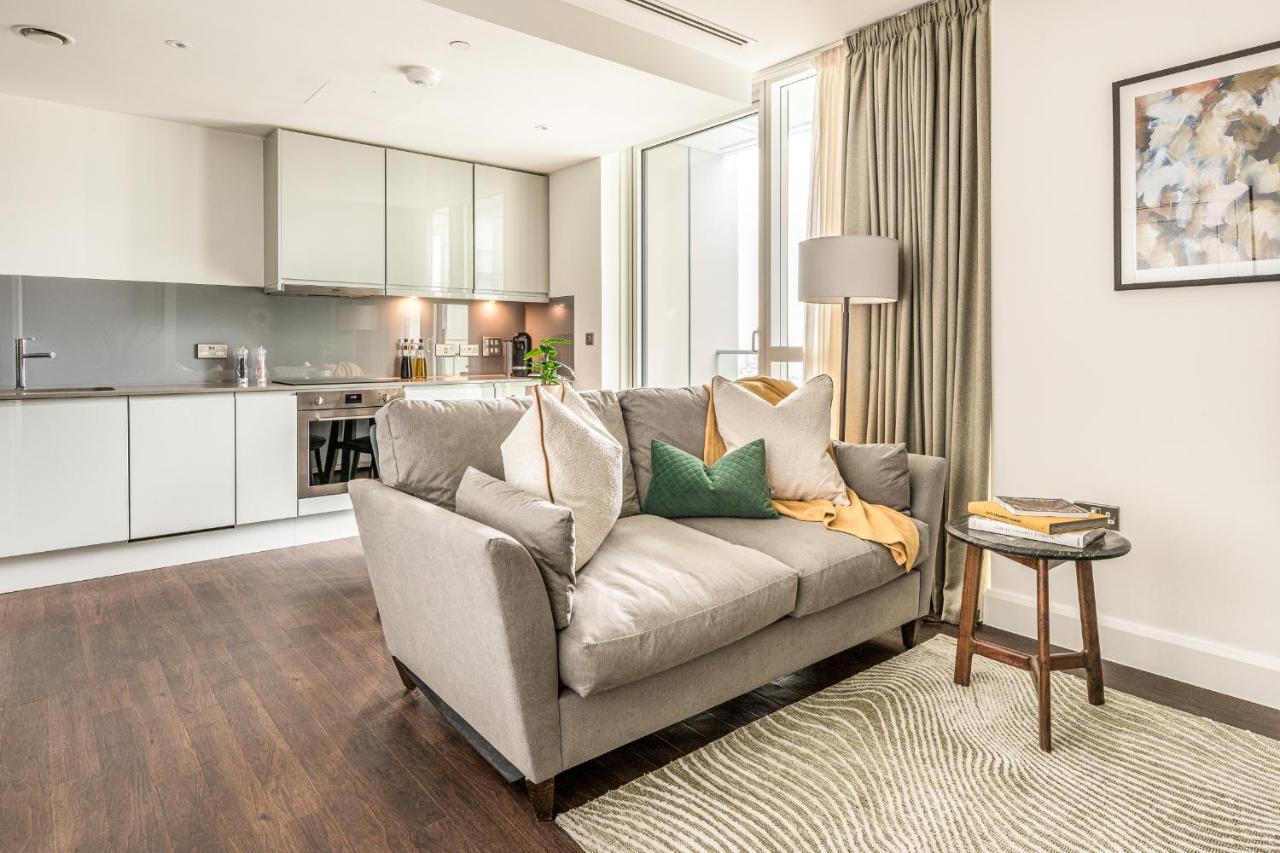לונדון Urban Rest Canary Wharf Apartments מראה חיצוני תמונה