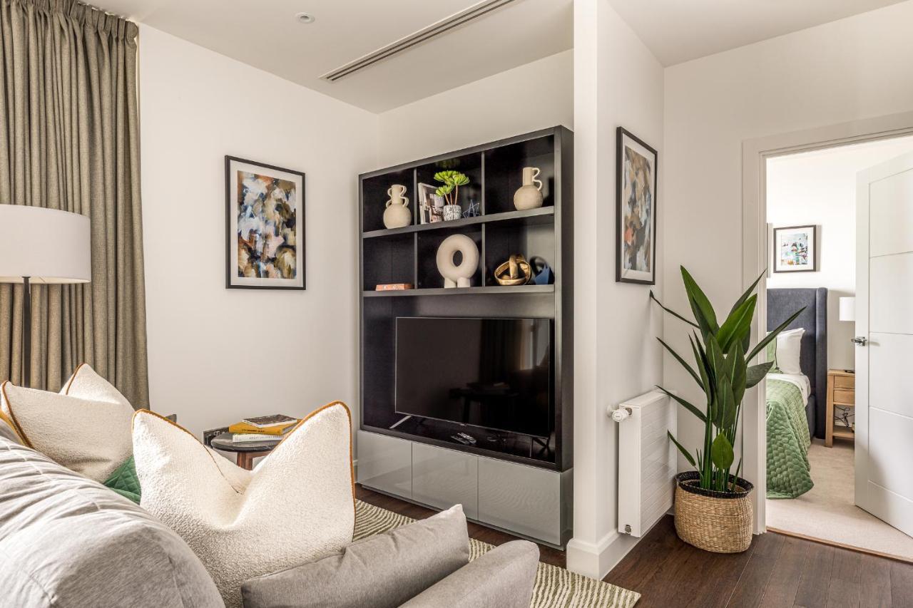 לונדון Urban Rest Canary Wharf Apartments מראה חיצוני תמונה